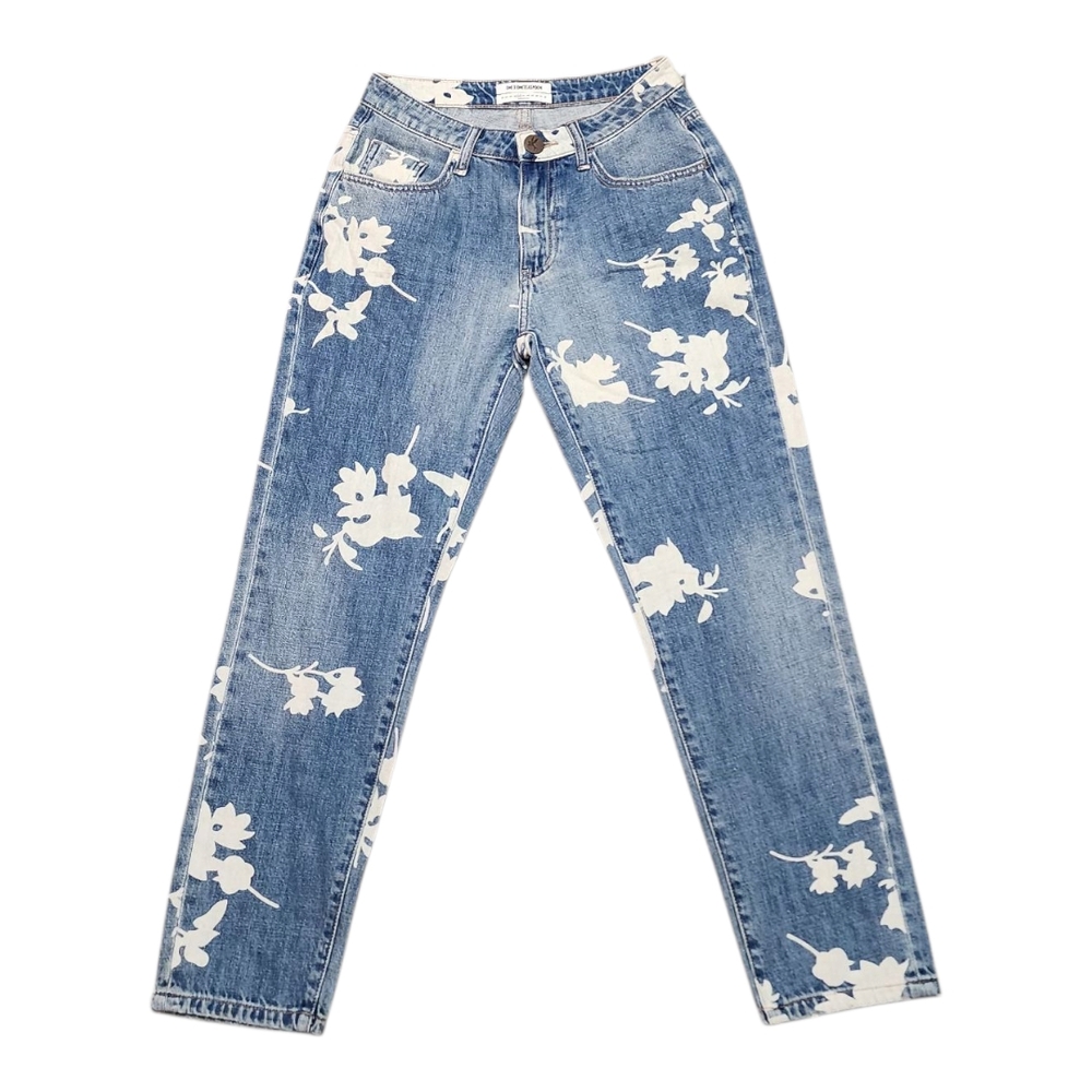 One Teaspoon Floral High Rise Baggies Women's Jeans Size 26 NWT
